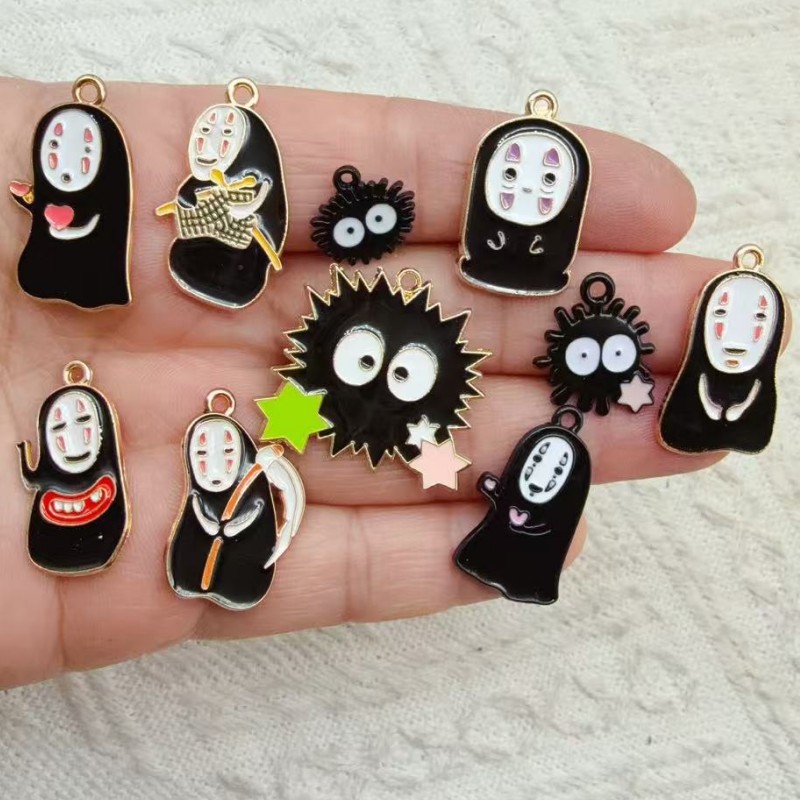 Jewelry Making For Kids - 10pcs Japanese Faceless Male Decorations Cute