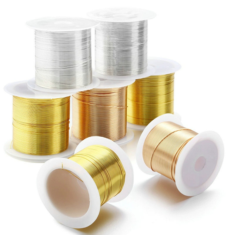 Jewelry Making Yarn - 0.3-1.0mm Jewelry Copper Wire Tarnish Resistant