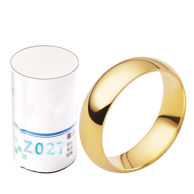 Jewelry Making For Couples - Wide-band smooth plain band ring plaster