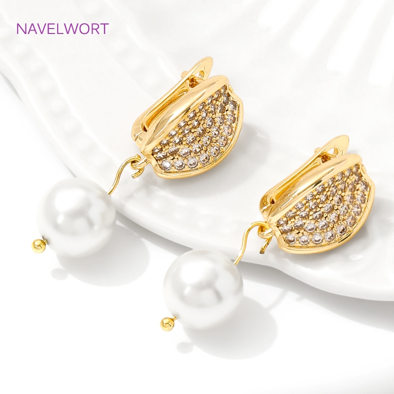 18K Gold Plated Brass Earwires - огляд і ціна Jewelry Making Set