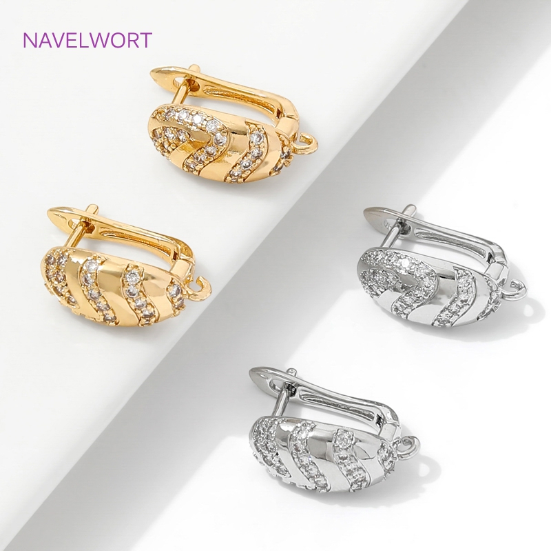18K Gold Plated Brass Earwires - огляд і ціна Jewelry Making Set