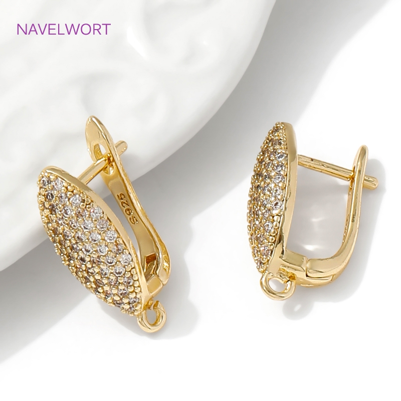 18K Gold Plated Brass Earwires - огляд і ціна Jewelry Making Set