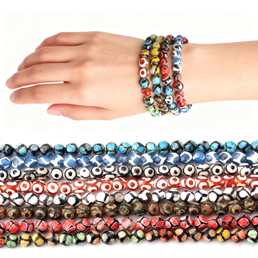 8MM/String Natural Stone Facet - огляд і ціна Jewelry Making Stones