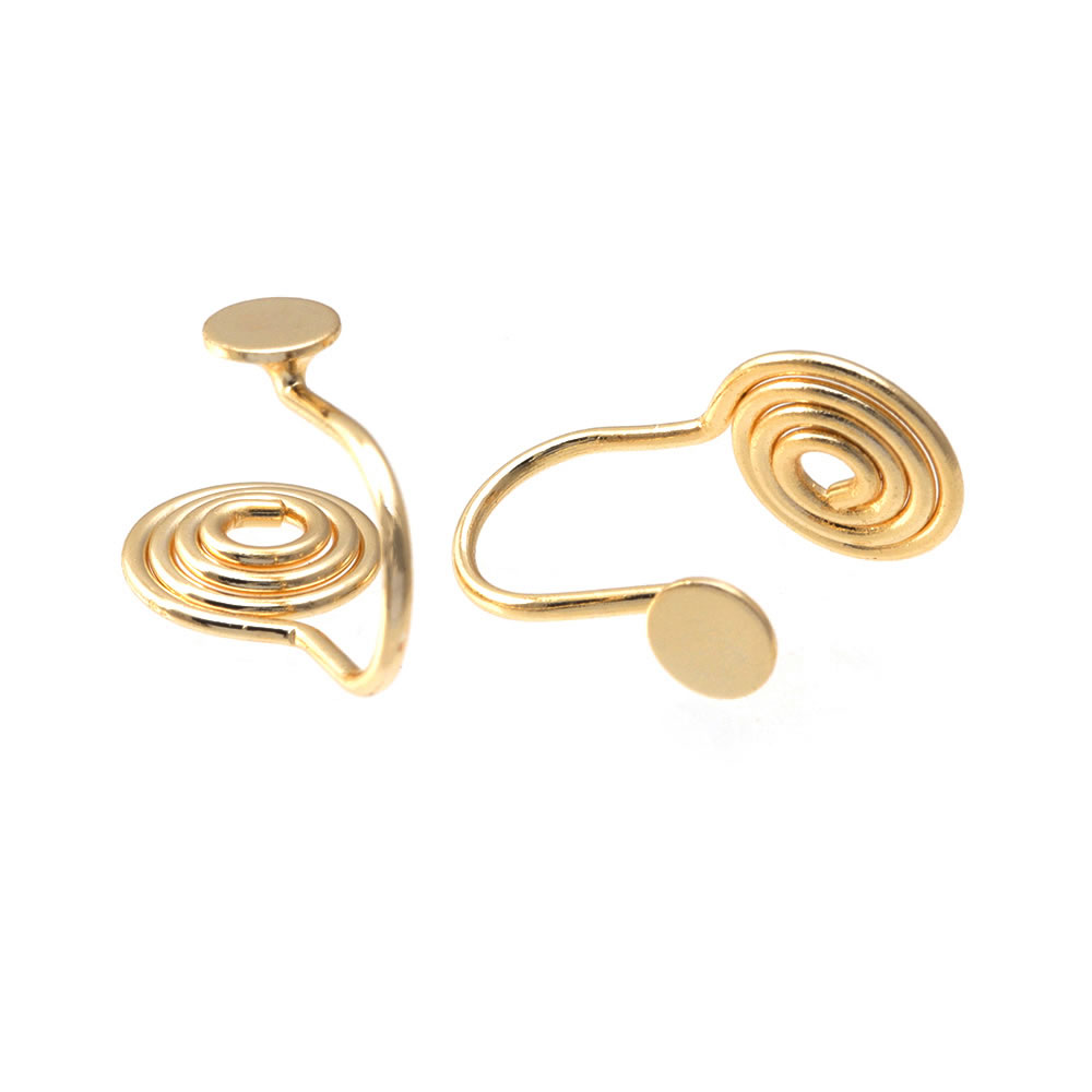 10PCS 4MM~14MM 18K Gold Color  - огляд і ціна Jewelry Making Set