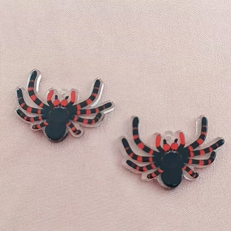 10pcs acrylic Halloween spider - огляд і ціна Jewelry Making Diy