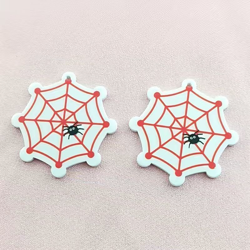 10pcs acrylic Halloween spider - огляд і ціна Jewelry Making Diy