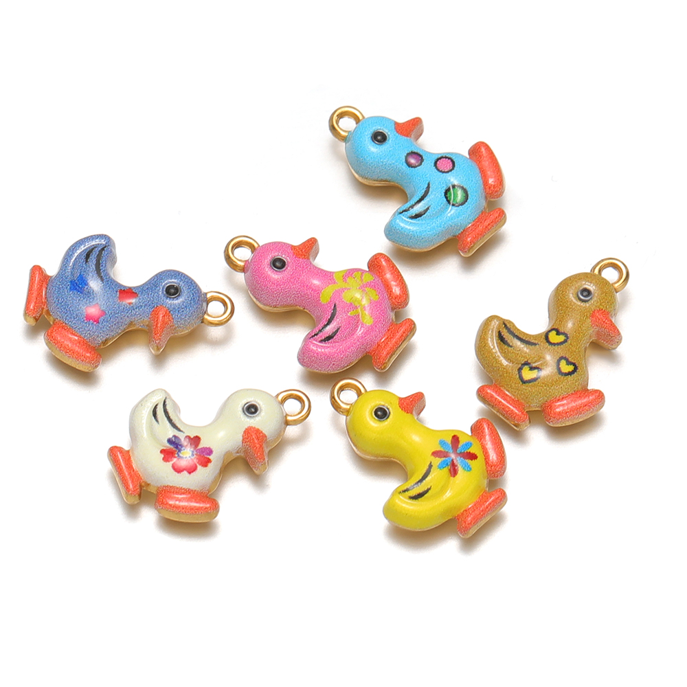 4pcs Stainless Steel Enamel Cu - огляд і ціна Jewelry Making For Kids