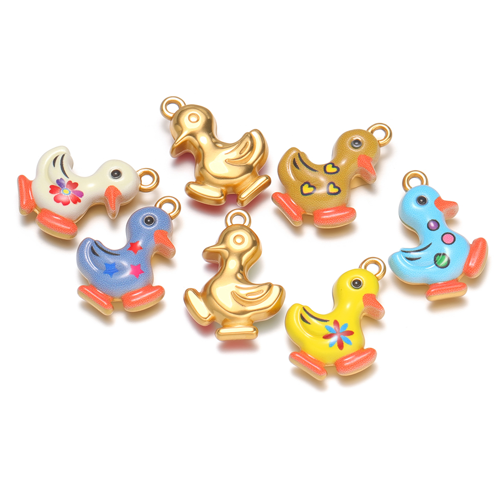4pcs Stainless Steel Enamel Cu - огляд і ціна Jewelry Making For Kids