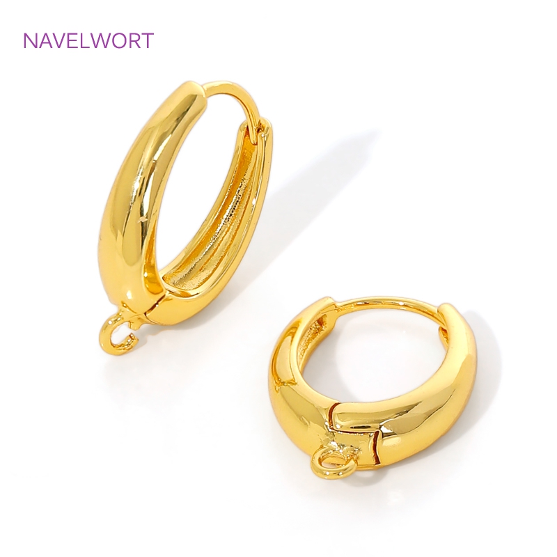 18K Gold Plated Brass Earwires - огляд і ціна Jewelry Making Set