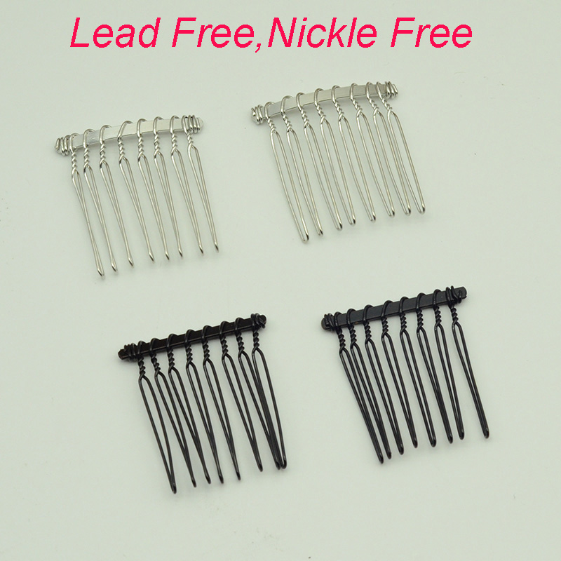 20PCS 8teeth Black Silver Plai - огляд і ціна Jewelry Making For Kids
