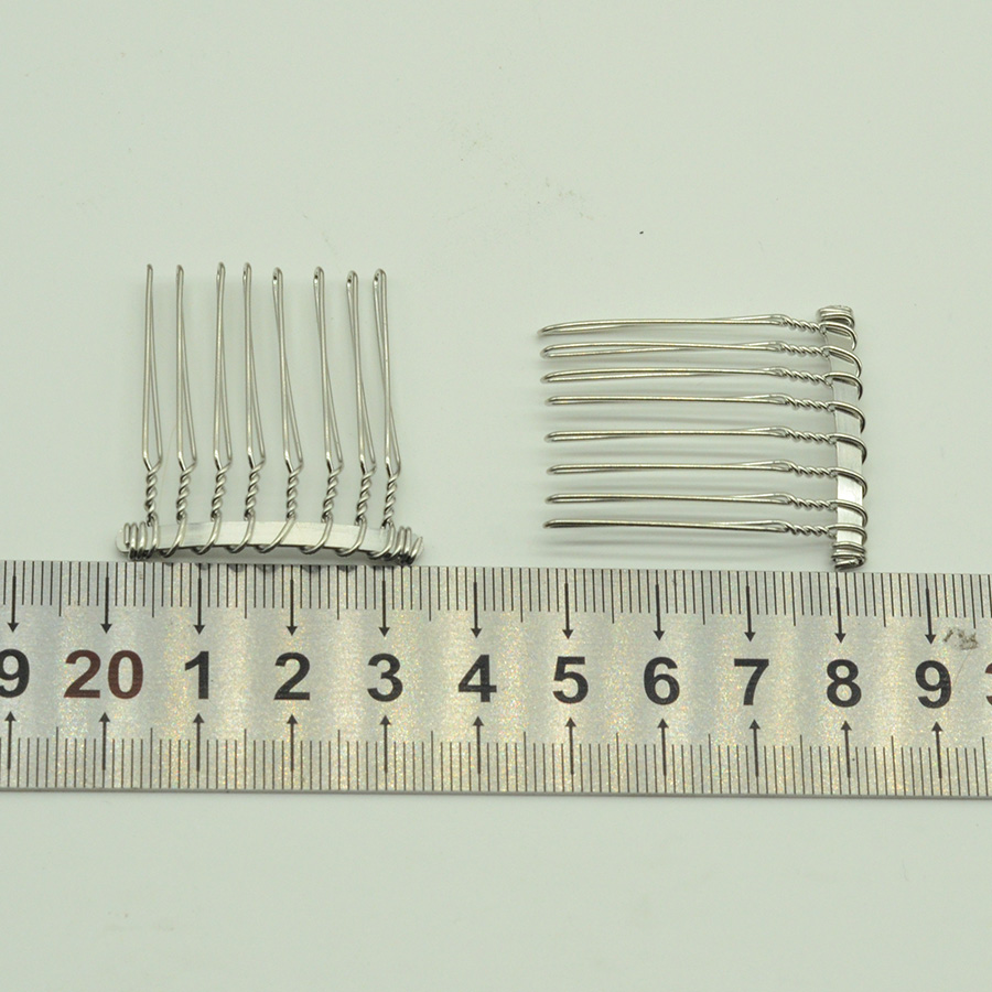 20PCS 8teeth Black Silver Plai - огляд і ціна Jewelry Making For Kids