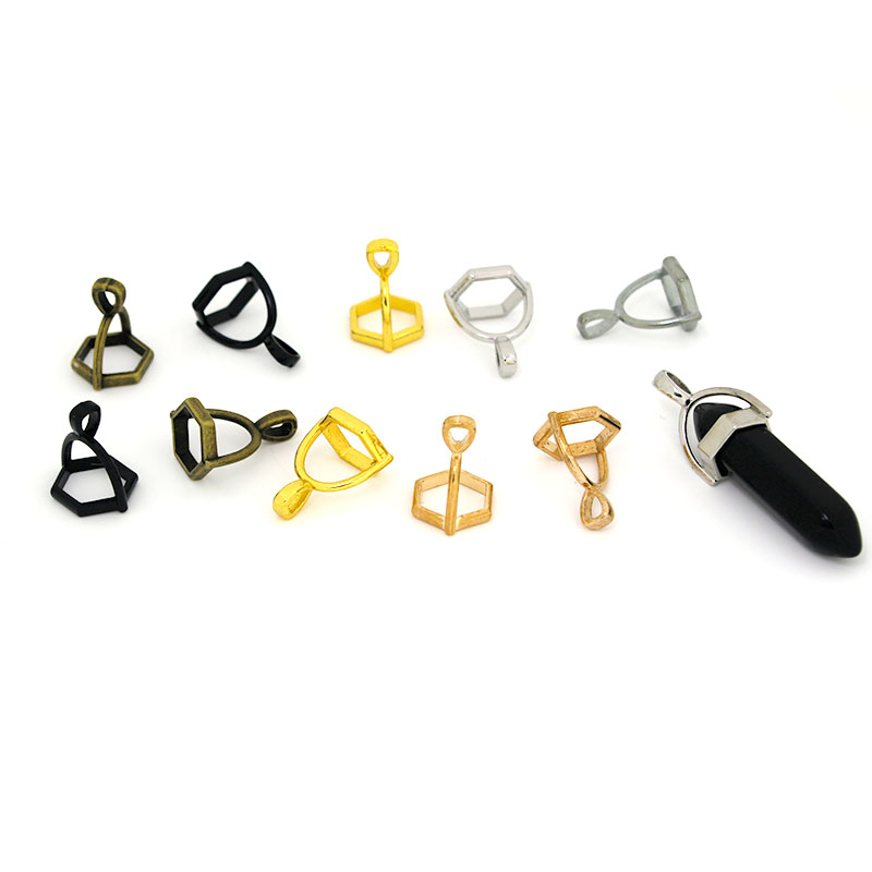 20Pcs Hexagonal Gemstone Cap N - огляд і ціна Jewelry Making Stones