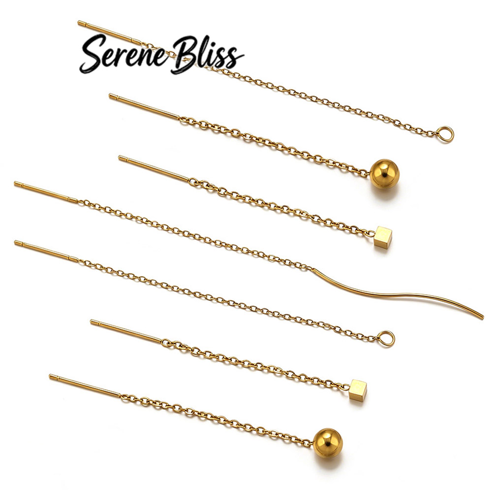 10pcs Stainless Steel Long Ear - огляд і ціна Jewelry Making Yarn