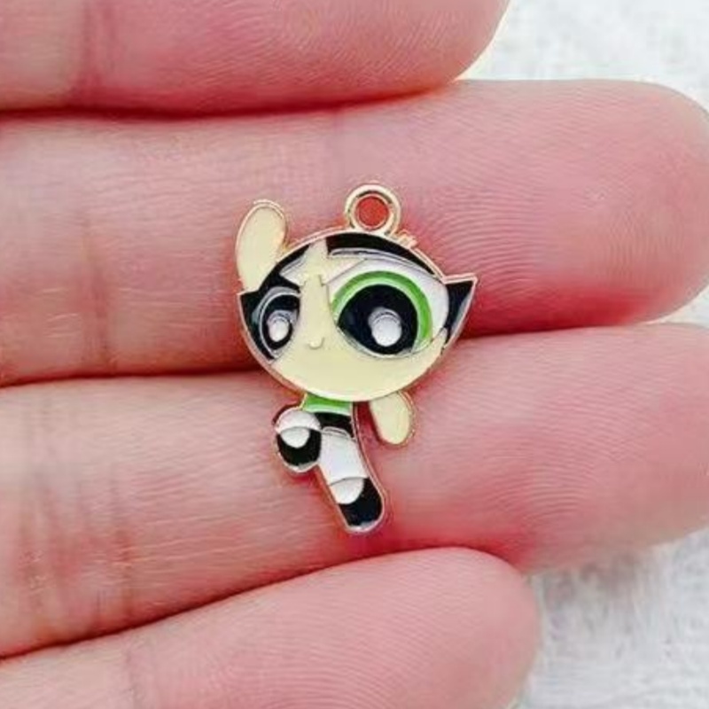 10pcs Alloy Oil-Dripping Carto - огляд і ціна Jewelry Making Diy
