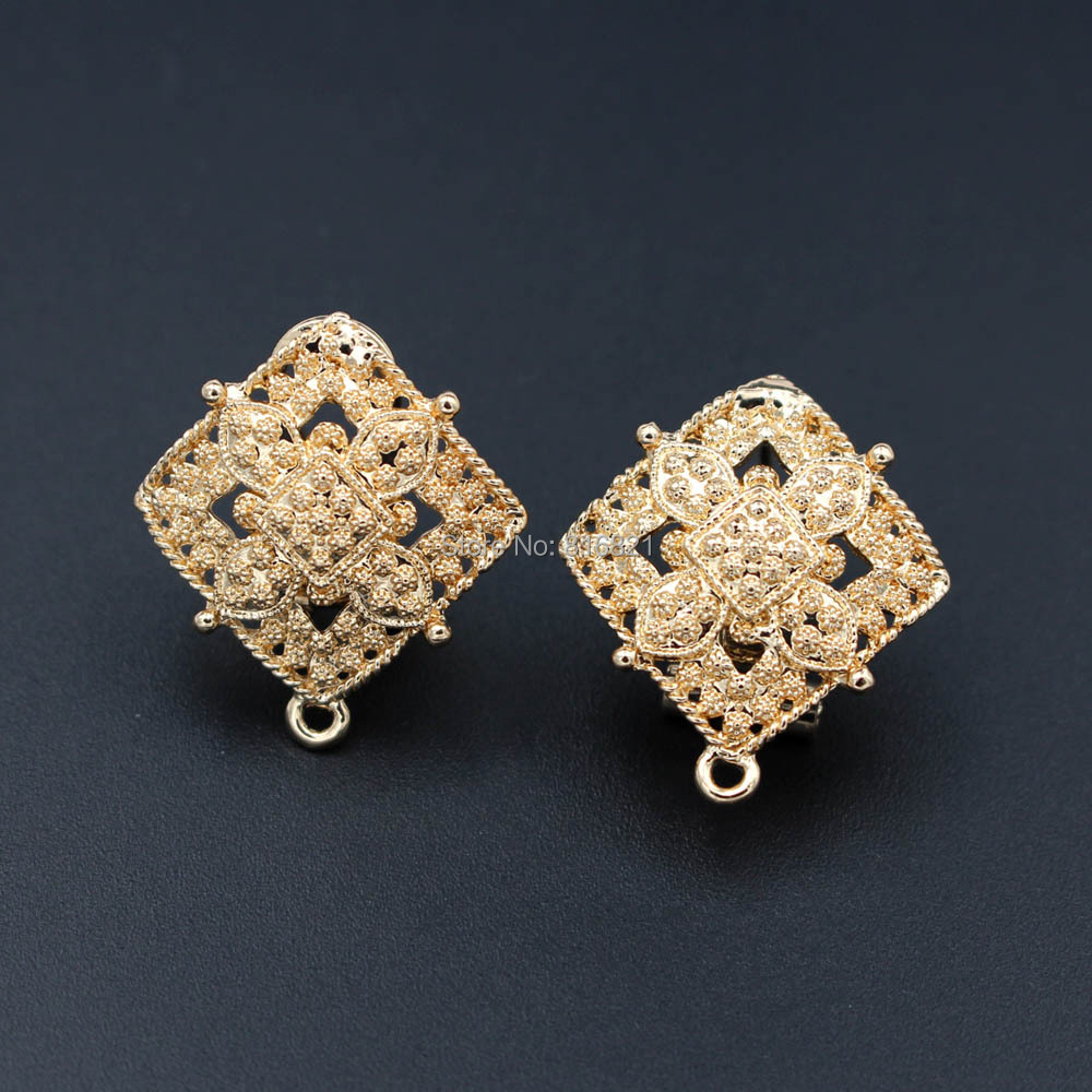 10pair Earrings Post with Loop - огляд і ціна Jewelry Making Dubai