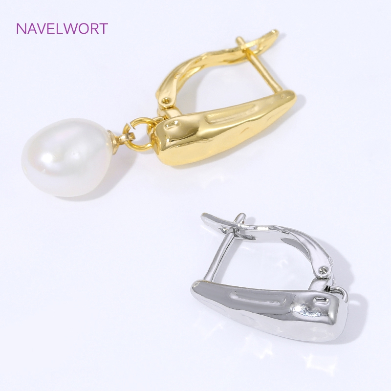 18K Gold Plated Smooth Earring - огляд і ціна Jewelry Making Yarn