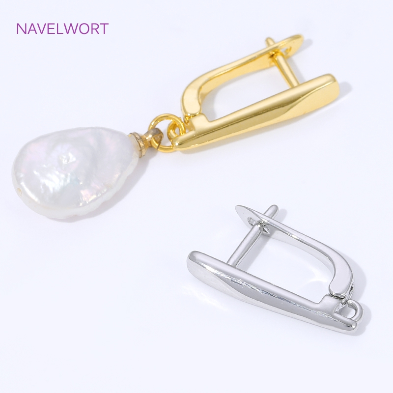18K Gold Plated Smooth Earring - огляд і ціна Jewelry Making Yarn
