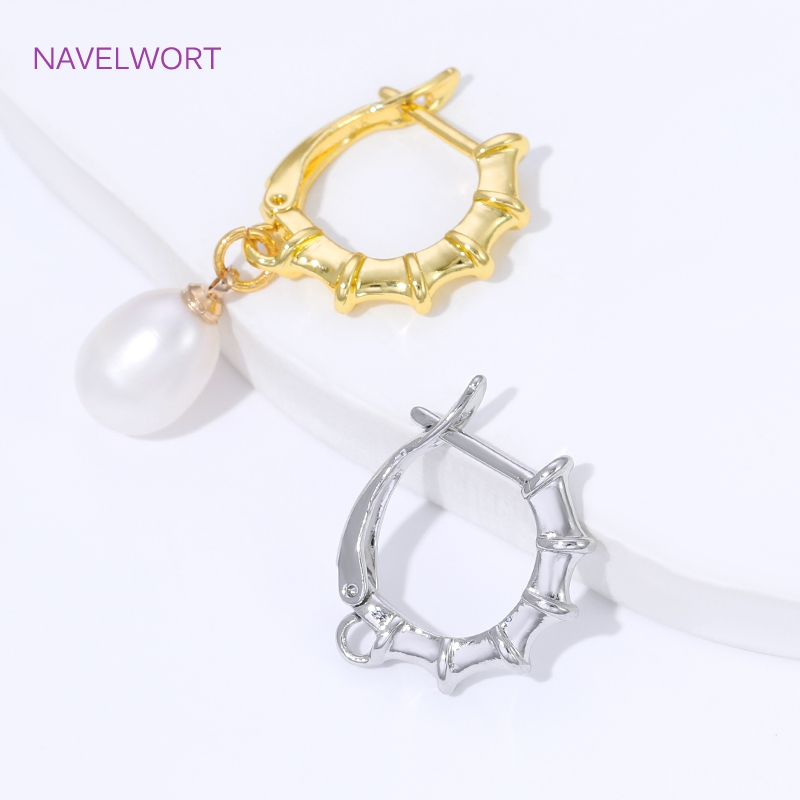 18K Gold Plated Smooth Earring - огляд і ціна Jewelry Making Yarn
