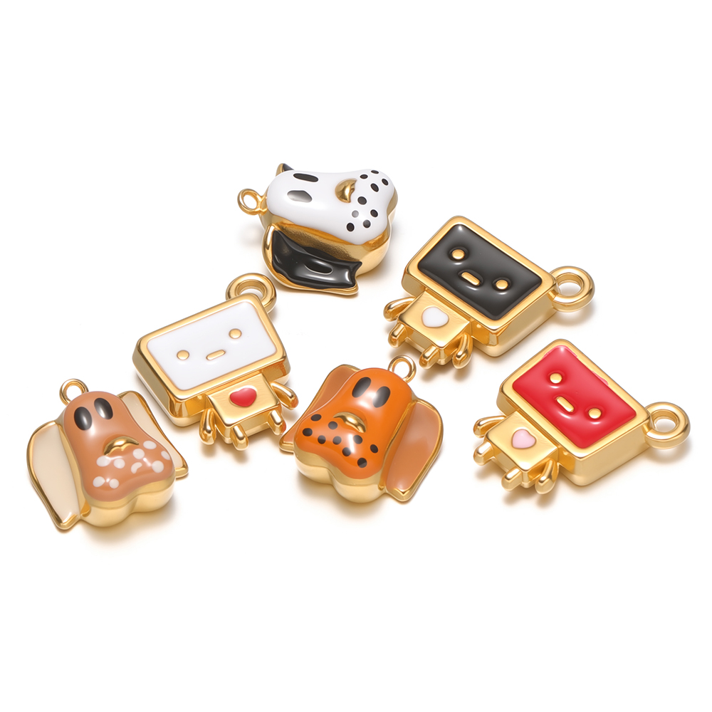 4pcs Stainless Steel Enamel Ca - огляд і ціна Jewelry Making For Kids