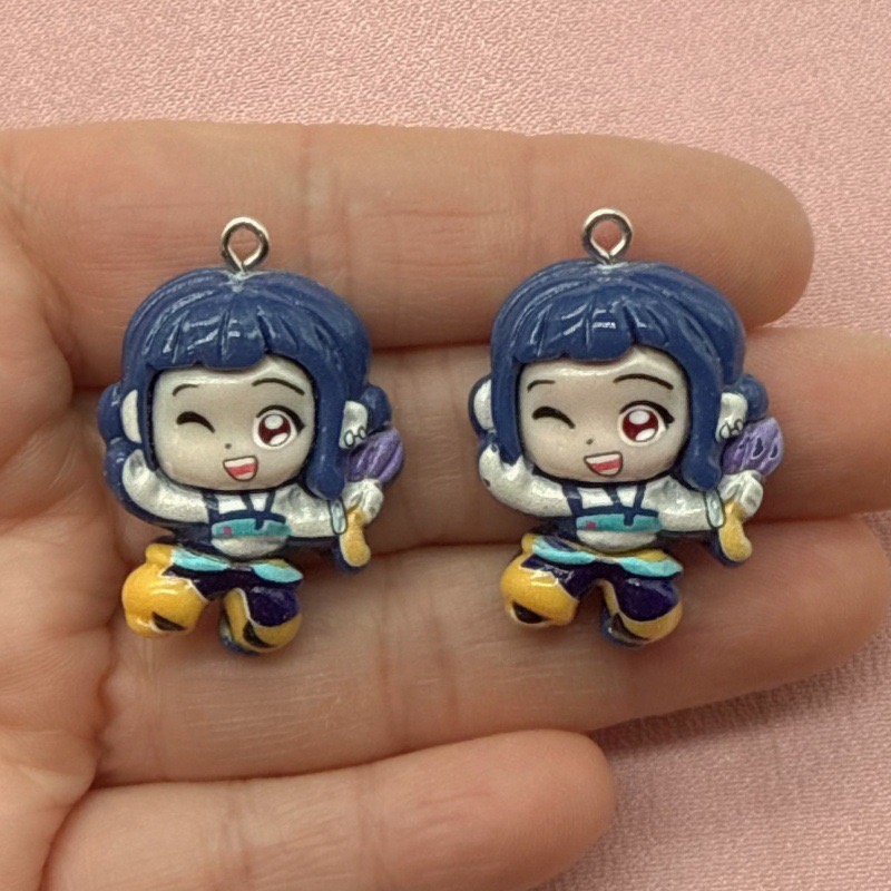 10pcs resin cartoon pendant, D - огляд і ціна Jewelry Making Diy