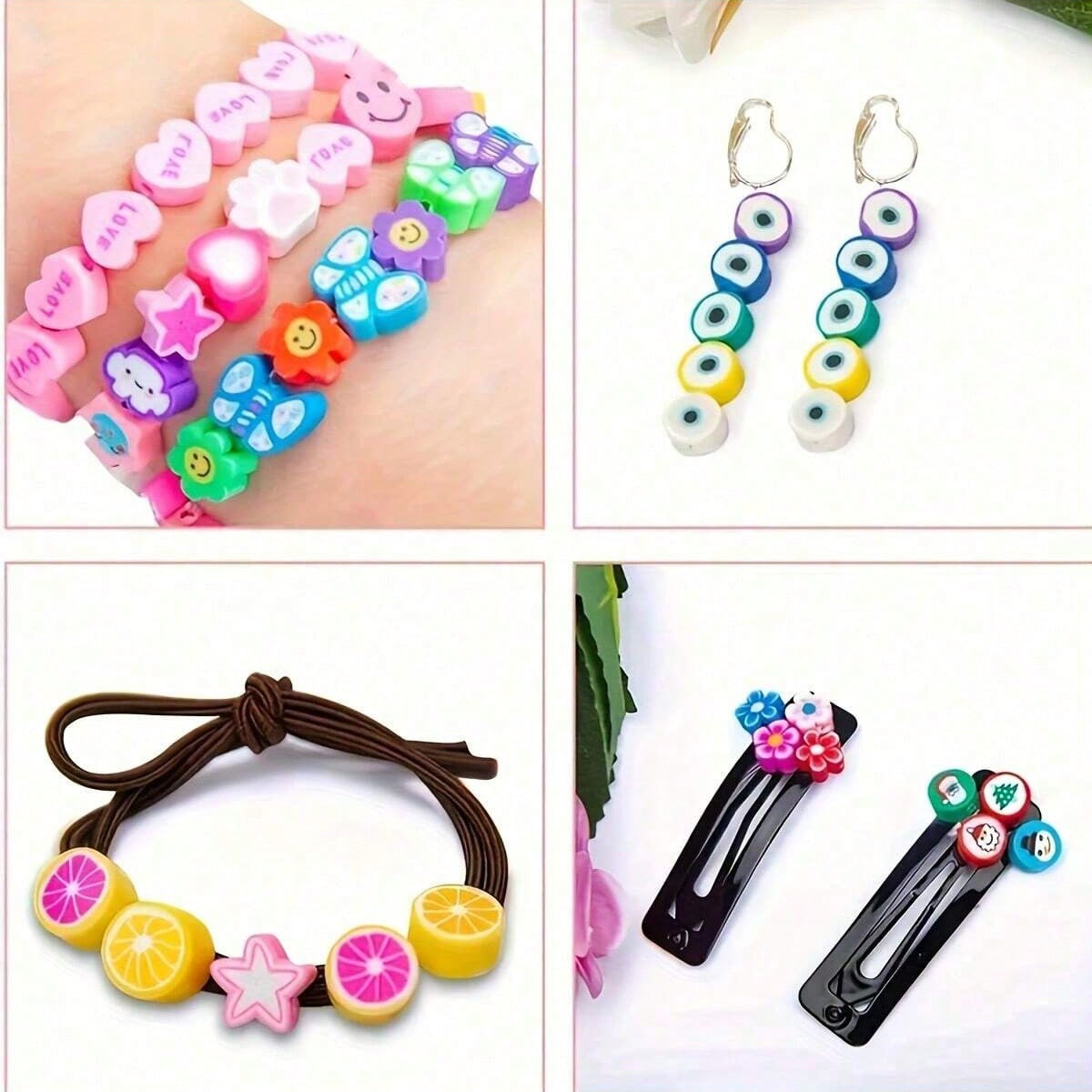 1450/1200/250pcs Polymer Clay  - огляд і ціна Jewelry Making Yarn