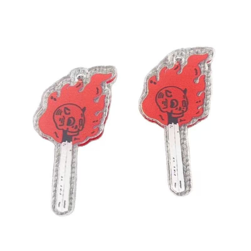 10pcs acrylic skull pendant, D - огляд і ціна Jewelry Making Diy