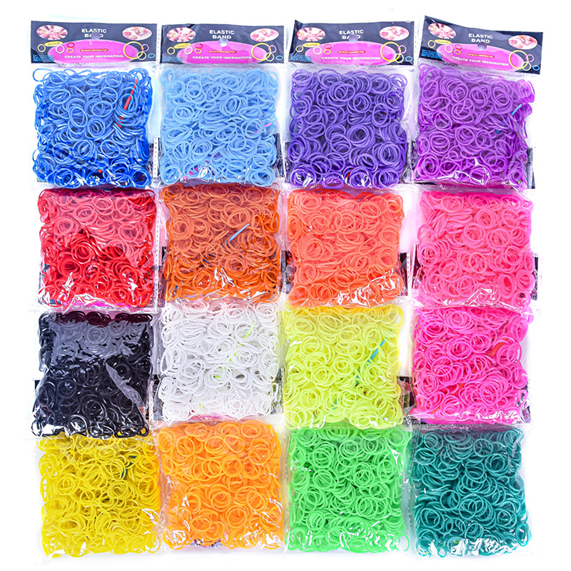 600 pieces Colorful Rubber Ban - огляд і ціна Jewelry Making Workshops