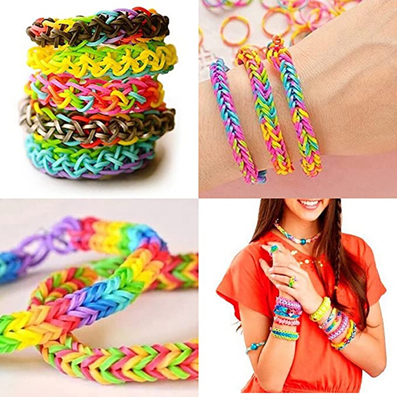 600 pieces Colorful Rubber Ban - огляд і ціна Jewelry Making Workshops