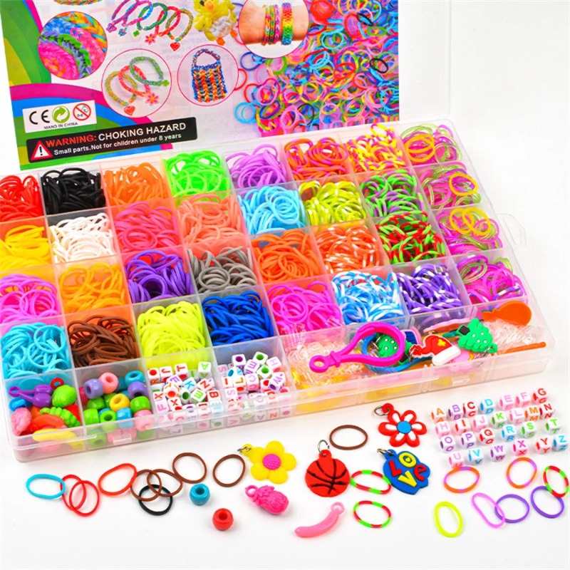 4300pcs+ 32Colour Vibrant Colo - огляд і ціна Jewelry Making Set