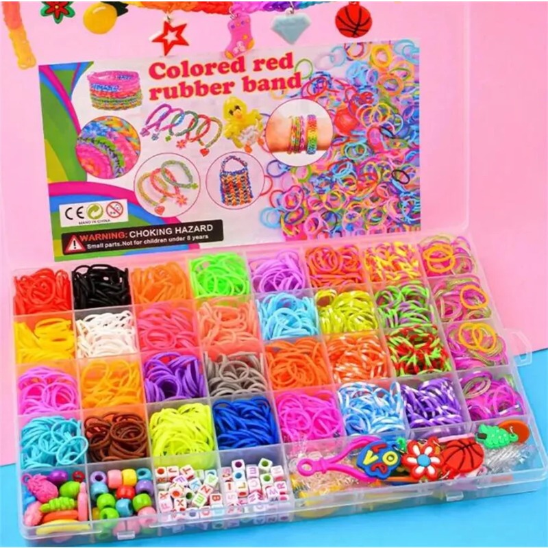 4300pcs+ 32Colour Vibrant Colo - огляд і ціна Jewelry Making Set
