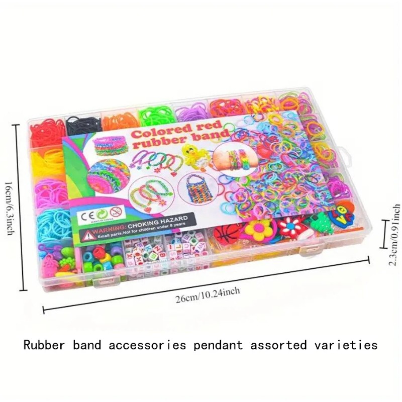 4300pcs+ 32Colour Vibrant Colo - огляд і ціна Jewelry Making Set