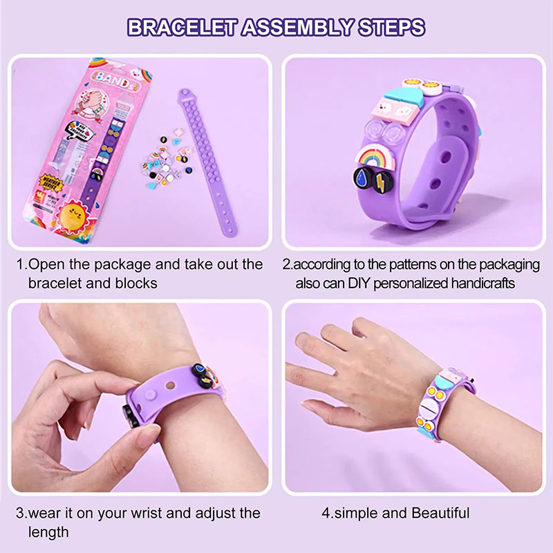 6Pcs/set Kids Building Blocks  - огляд і ціна Jewelry Making For Kids