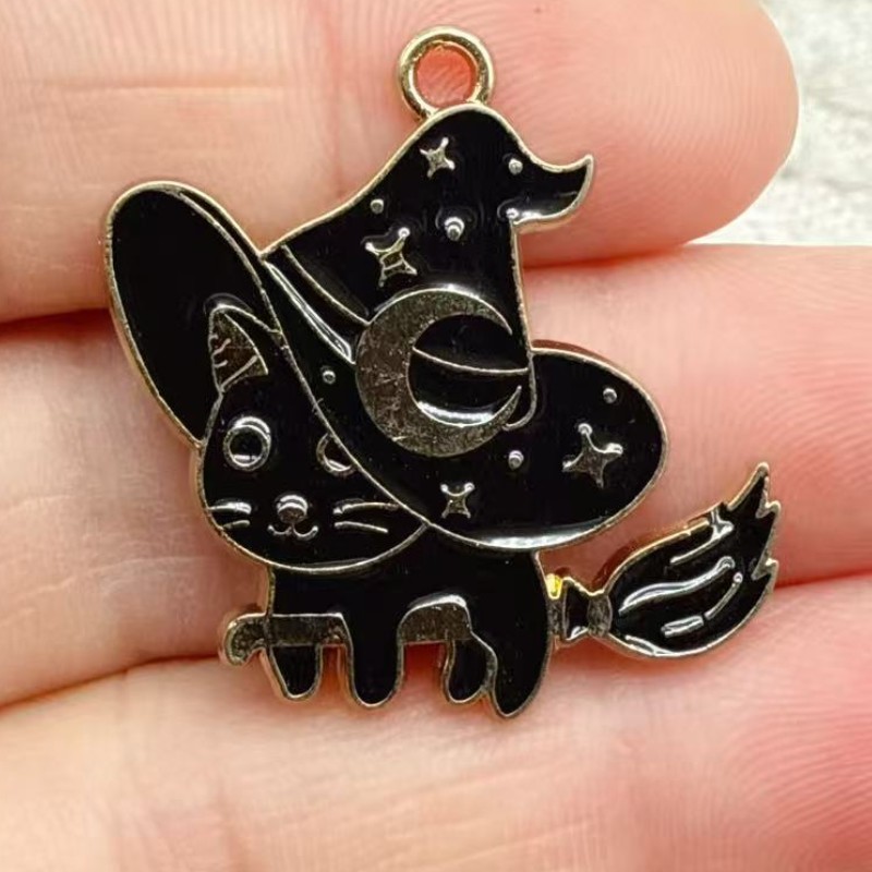10pcs Original Alloy Enamel Bl - огляд і ціна Jewelry Making Diy