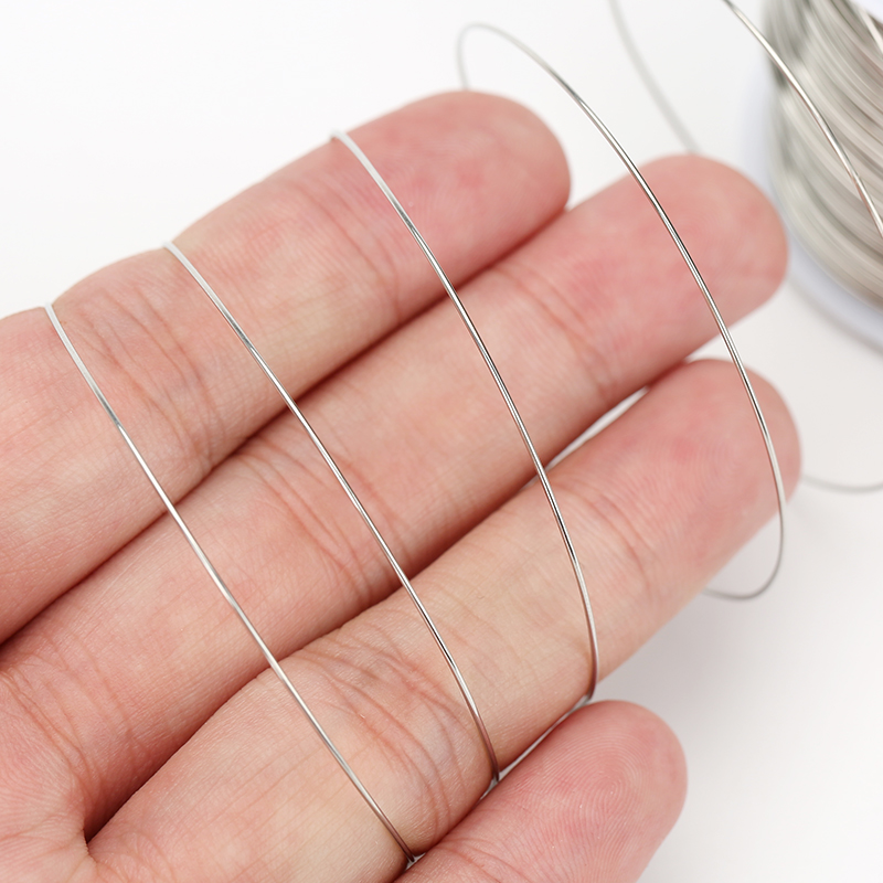 1roll Stainless Steel 0.2 0.3  - огляд і ціна Jewelry Making Yarn