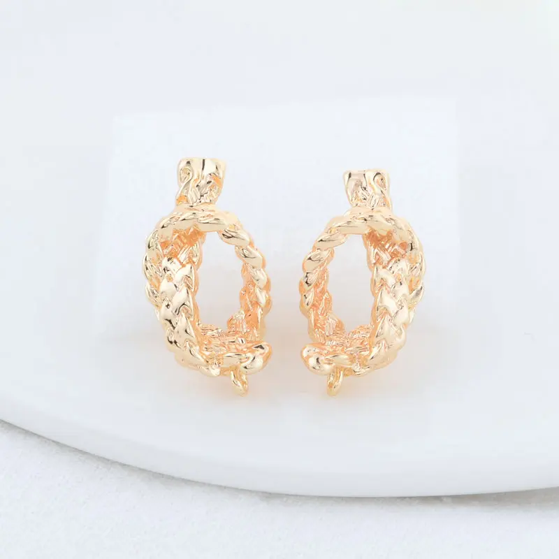 12.5*23MM 14K Gold Color Plate - огляд і ціна Jewelry Making Set