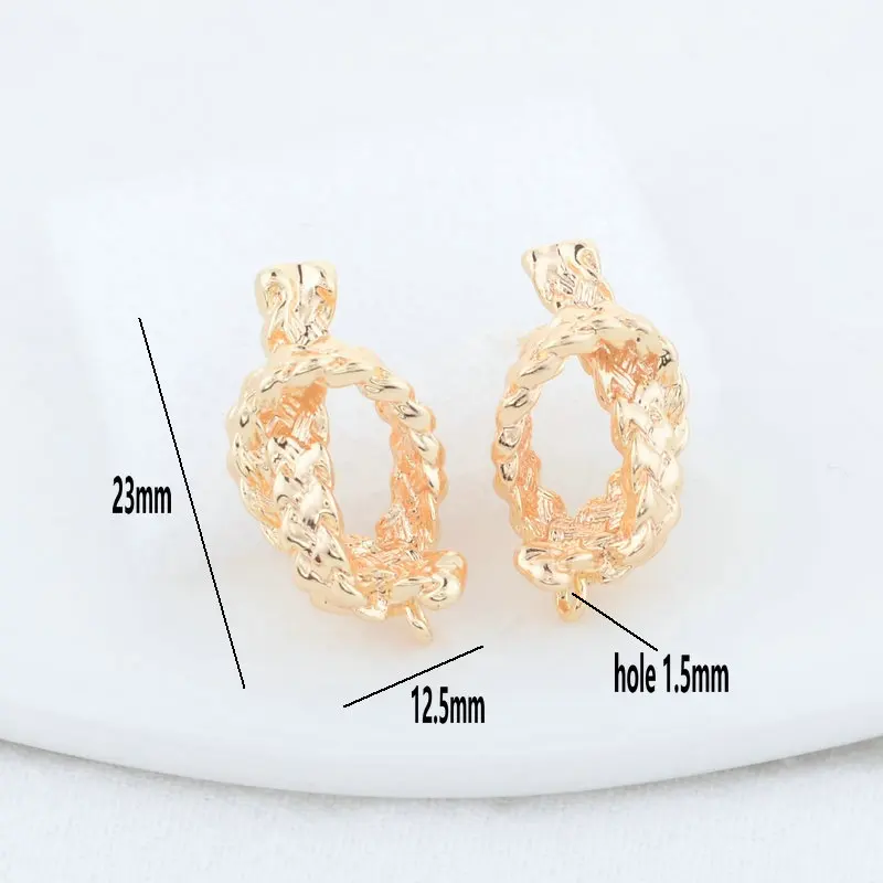 12.5*23MM 14K Gold Color Plate - огляд і ціна Jewelry Making Set