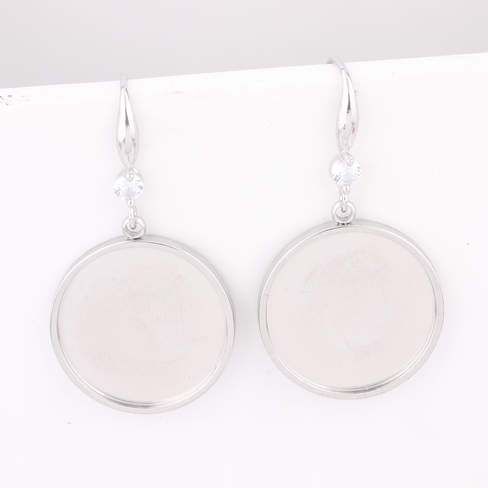 6pcs Stainless Steel Fit 20mm  - огляд і ціна Jewelry Making Stones