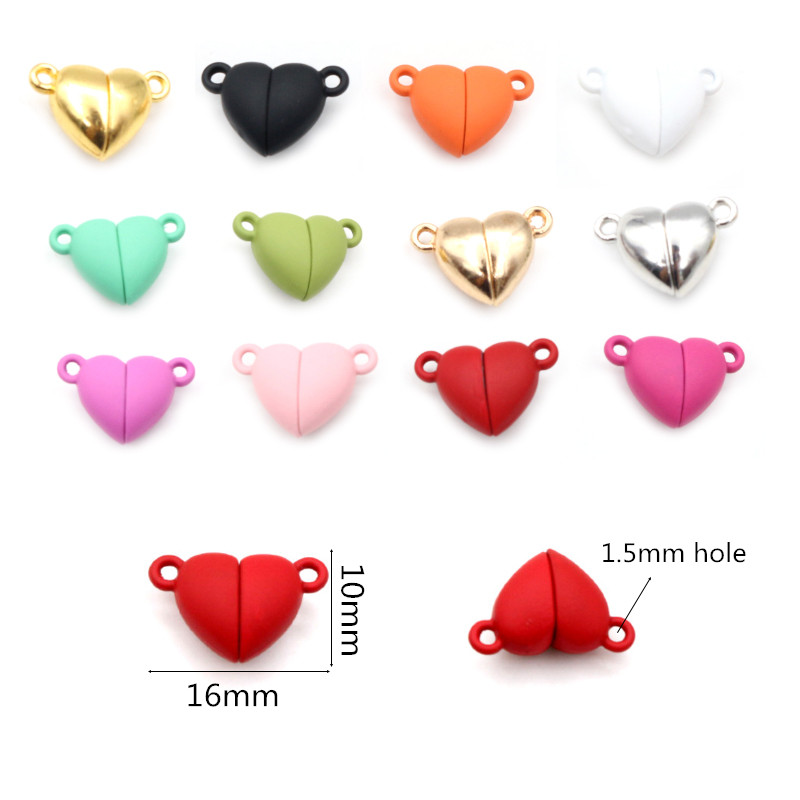 5 Sets Love Heart Shaped Magne - огляд і ціна Jewelry Making For Couples
