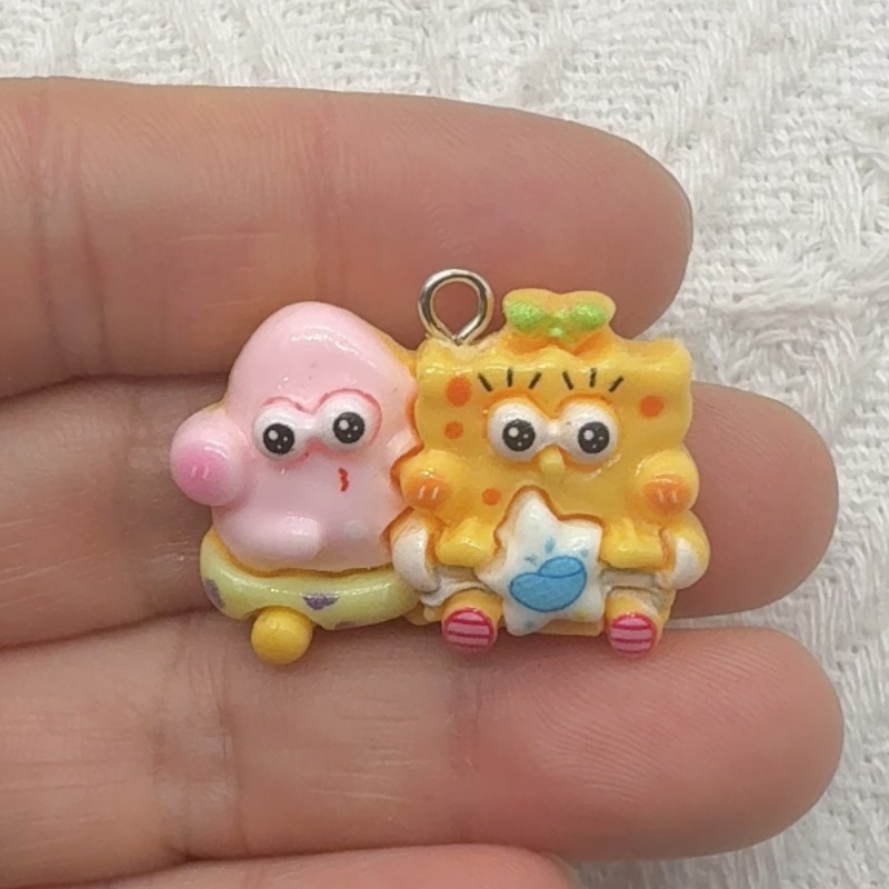 10pcs cartoon resin pendant, D - огляд і ціна Jewelry Making Diy