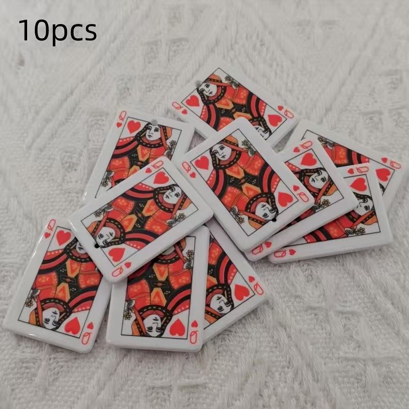 10pcs acrylic double-sided sim - огляд і ціна Jewelry Making Diy