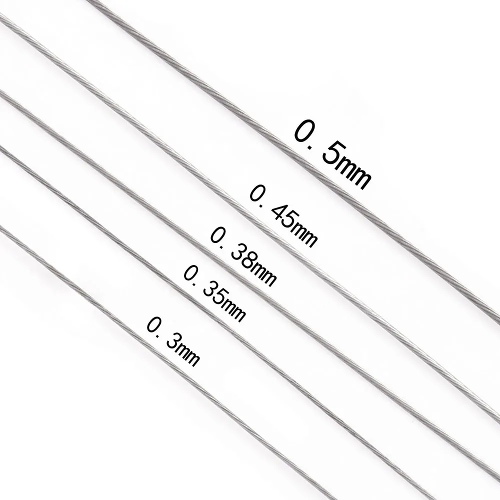 328 ft/100m 7 Strands Stainles - огляд і ціна Jewelry Making Yarn