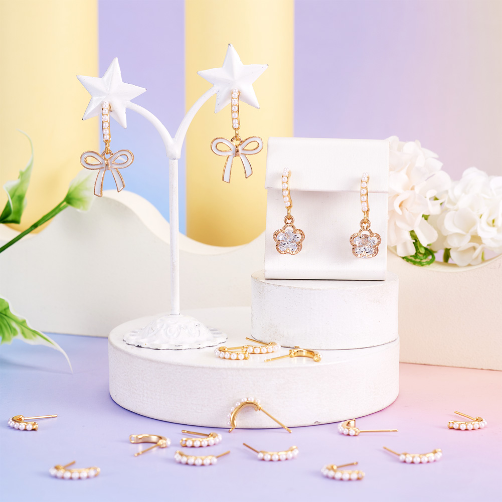 30pcs Brass Stud Earring Findi - огляд і ціна Jewelry Making Set