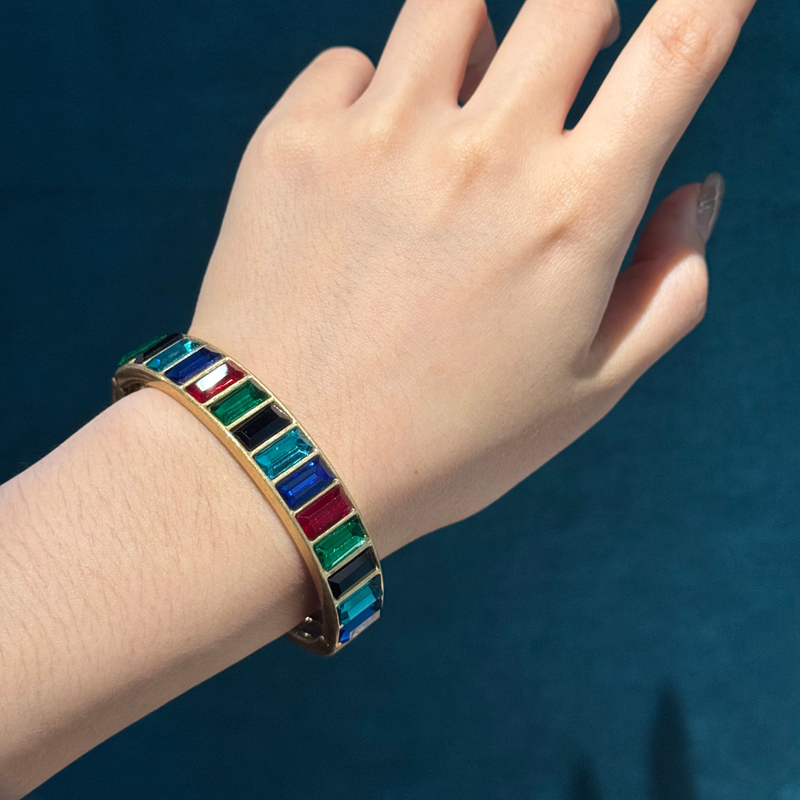 Vintage Crystal Bangle Colorfu - огляд і ціна Jewelry Making Dubai