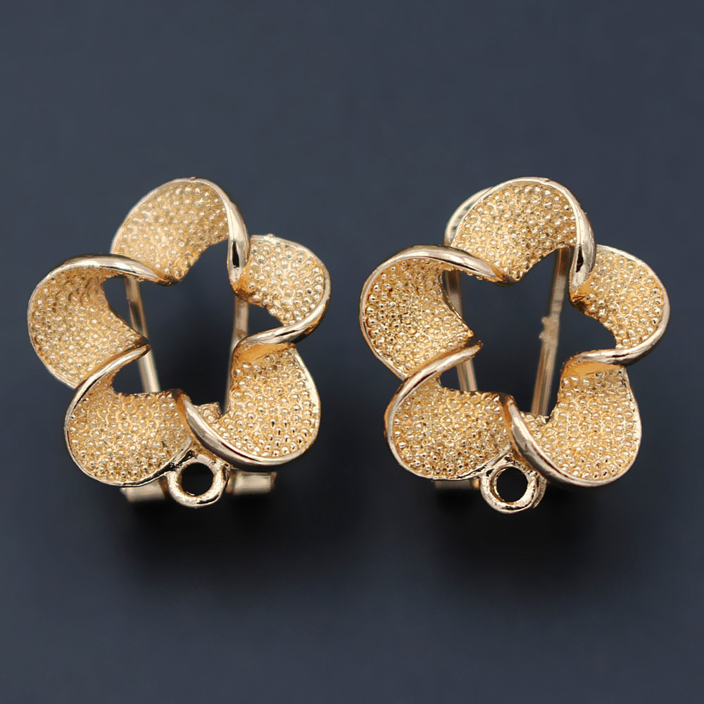 10pair Filigree Flower Earring - огляд і ціна Jewelry Making Dubai