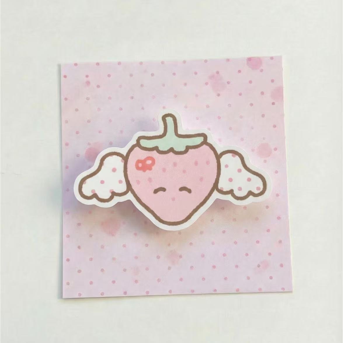 INS Strawberry Cake Hair Clip  - огляд і ціна Jewelry Making For Kids