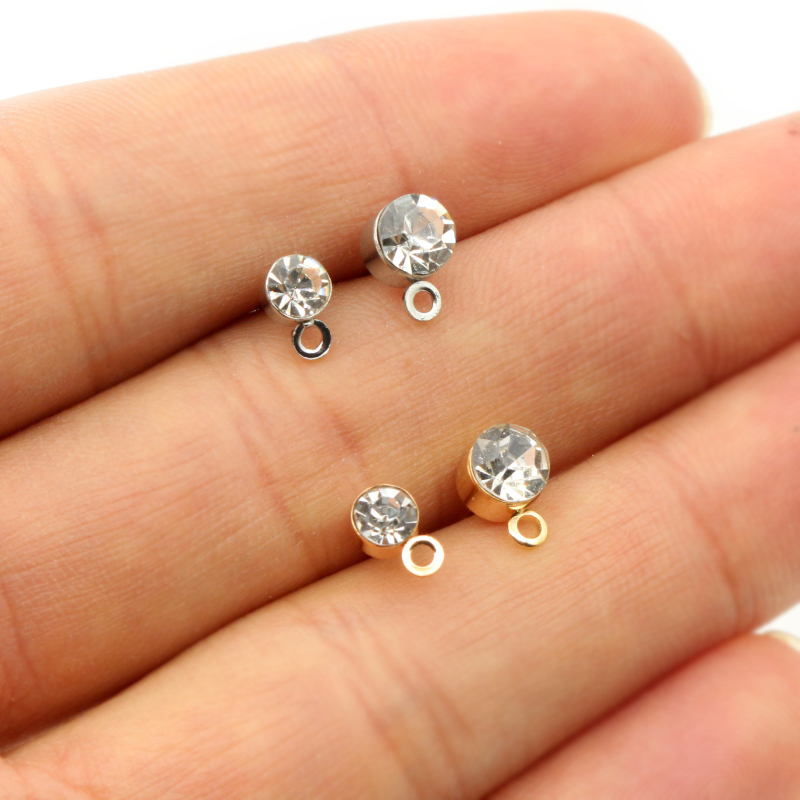 50pcs Stud Earrings Pins with  - огляд і ціна Jewelry Making Set