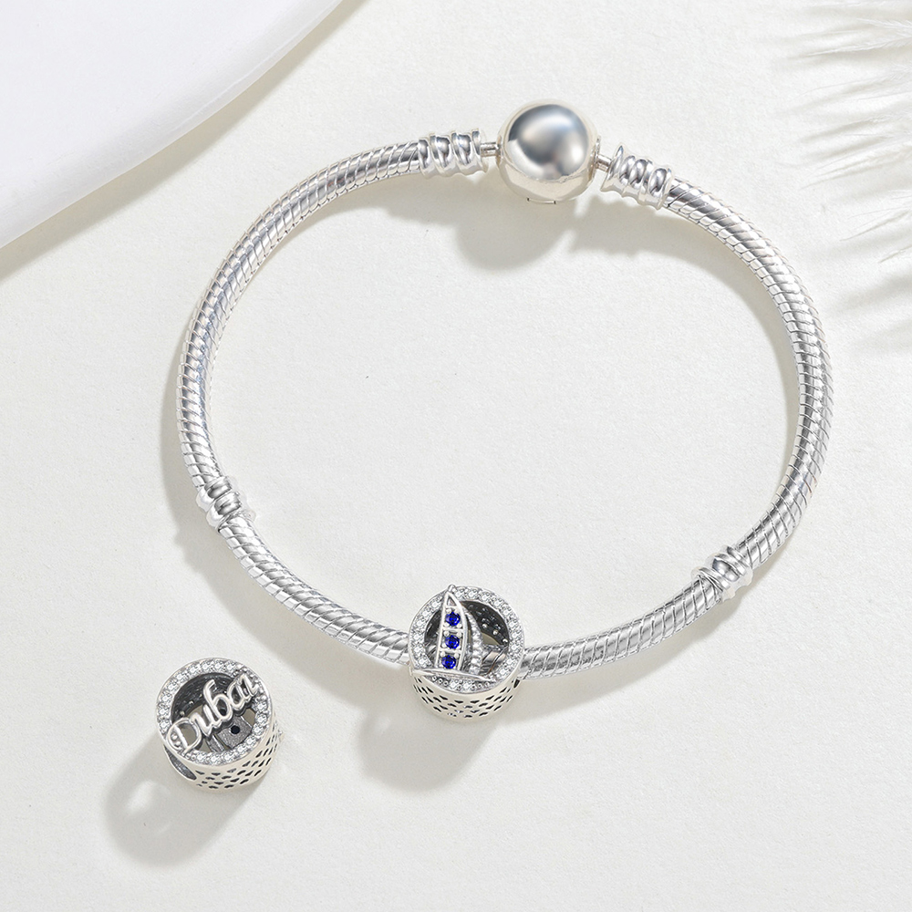 925 Sterling Silver Charm City - огляд і ціна Jewelry Making Dubai